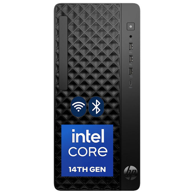 HP B70YZAT ProDesk 2 G1i PC Desktop Tower Intel Core i7-14700 8GB DDR5 512GB SSD Windows 11 Pro colore Nero
