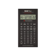Texas Instruments 130010 BA II Plus Calcolatrice Finanziaria Professionale 32 Flussi di Cassa 24 Cifre Display a Due Linee Batteria CR2032 colore Nero