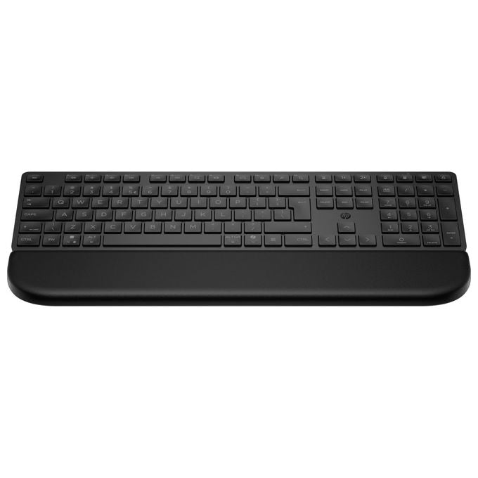 HP BD5F6AA Tastiera Wireless Multidispositivo 22 Tasti Programmabili Tasto Copilot Fino a 36 Mesi Batteria Poggiapolsi Magnetico Colore Nero
