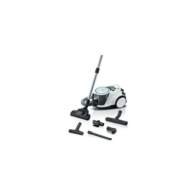 Bosch BGC41XHYG Serie 6 Aspirapolvere a cilindro Senza sacchetto 2,4 L 700 W 68 dB colore Bianco