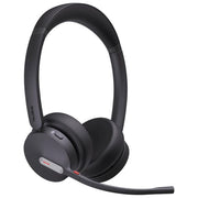 Yealink BH70-DUAL-UC-USB-A BH70 Dual Auricolare Bluetooth Sovraurale Wireless Ufficio USB-A Bluetooth 5.2 Cancellazione Rumore 35h colore Nero