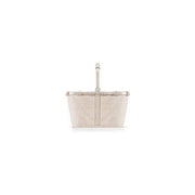 Reisenthel BK1042 Carrybag Borsa da Shopping con Struttura in Alluminio 22 litri colore Beige