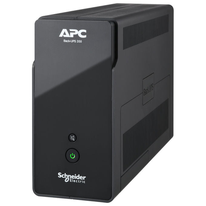 APC Back UPS 350 VA UPS a torre 230 V 6 prese IEC AVR protezione linea dati 1 Gb