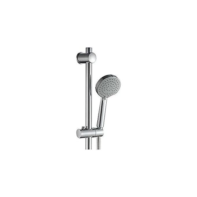 IDRO BRIC BLISAL0140CR Serie Zante Saliscendi con Doccino 3 Getti Interchangevoli Tecnologia Risparmio Acqua Idroair Asta 700 mm Flessibile 1500 mm colore Cromo