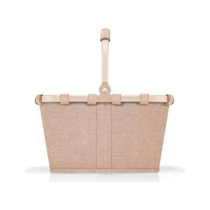 Reisenthel BN6043 Carrybag XS Cestino per shopping 5 L Capacita' massima 8 Kg Alluminio Poliestere colore Cappuccino