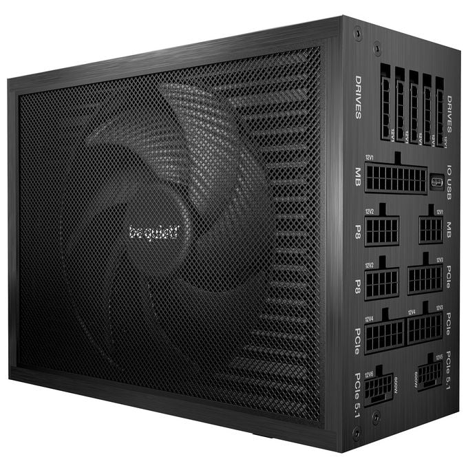Be quiet! BP023EU Dark Power Pro 14 IO Alimentatore Modulare 1600W ATX 3.1 con controllo software e ventola Silent Wings colore Nero