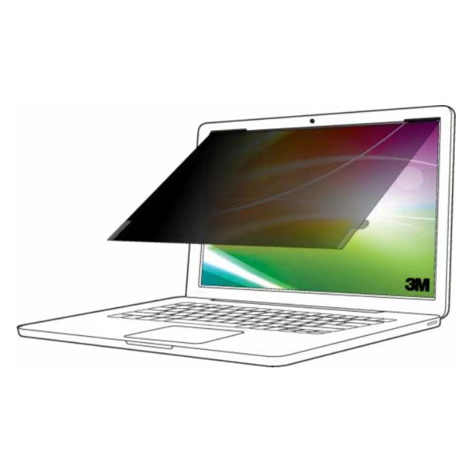 3M BP145W1B Filtro di Privacy per Laptop 14.5'' 16:10 Anti-blue Privacy Matte-to-Glossy colore Nero