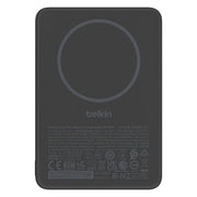 Belkin BPD017HQBK Powerbank 5000 mAh Carica Wireless USB Tipo C 7,5 W colore Nero