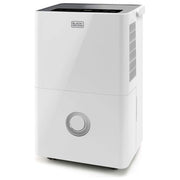BLACK+DECKER ES9540010B BXDH20E Deumidificatore e purificatore d'aria 20 L-24h HEPA13 per ambienti fino a 40 m² 43 dB 400 W colore Bianco