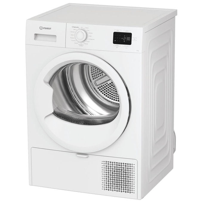 Indesit C YD 103D WW IT Asciugatrice a Pompa di Calore 10 Kg Classe D Display Digitale Partenza Differita Funzione Antipiega (59.8x84.6x60.7 cm) colore Bianco