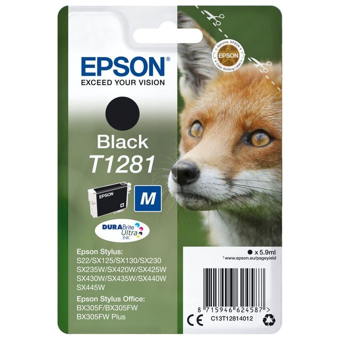 Epson Cartuccia nero Tg.m Volpe
