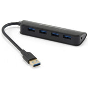 Conceptronic C4PUSB3 Hub USB 4 Porte USB 3.0 5 Gbps Plug and Play Bus-powered colore Nero