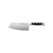 Güde 1742-16 Alpha Coltello da Cucina Cinese Chai Dao Lama 16 cm Acciaio al Cromo-Vanadio-Molibdeno Doppio Collarino colore Nero