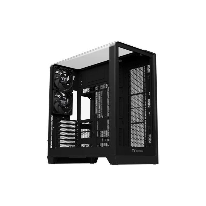 Thermaltake CA-11F-00M1WN-01 View 390 TG Case Midi Tower ATX Micro ATX Mini ITX con Finestra Laterale Vetro Temperato e Supporto Radiatore 360 mm colore Nero