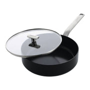 GreenPan CC007086-001 Evolution Padella Sauté con Coperchio Diametro 26 cm colore Nero