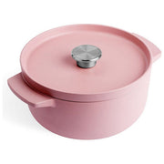 KitchenAid CC007430-001 Casseruola in Ghisa Smaltata Dried Rose 22 cm 3.3 L Forno Fino a 260°C colore Dried Rose