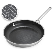 GreenPan CC010196001 APEX Padella ceramica antiaderente 28 cm senza PFAS induzione forno 220 °C colore Nero Opaco