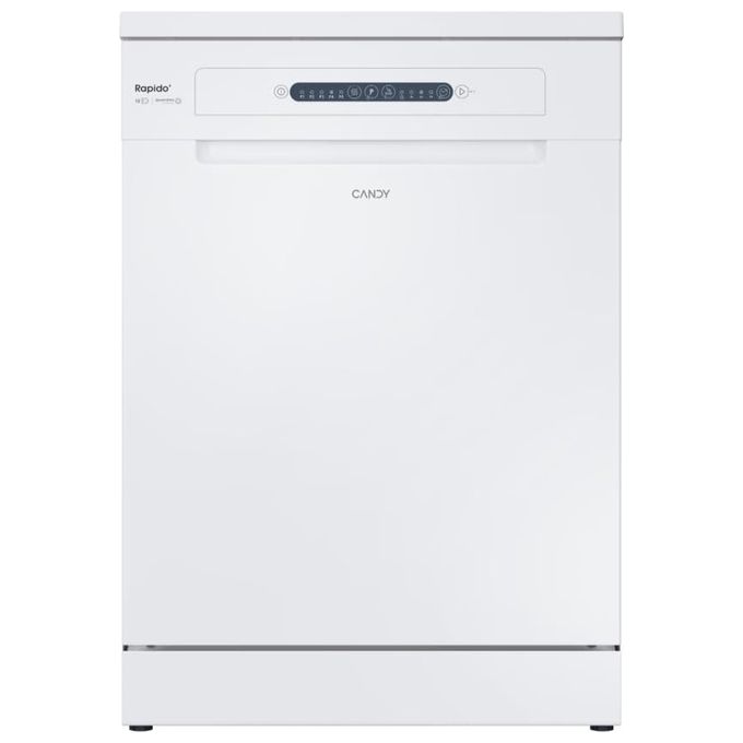 Candy CEF 3E53E0W Lavastoviglie 13 coperti Classe E 53 dB Asciugatura a Condensa 5 Programmi (85x60x60 cm) colore Inox