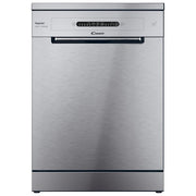 Candy CF 4E7L0X Rapido' Lavastoviglie Libera Installazione 14 coperti Classe E Wi-Fi 5 Programmi Ciclo 49 min (82x60x60 cm) colore Inox