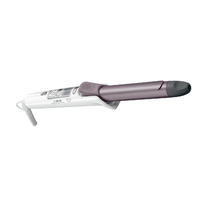 Rowenta CF3460F0 Premium Care Precious Curl Ferro per ricci 8 temperature 130 200 °C LCD display cavo 1 8 m colore Nero Rosa Bianco