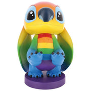Cable Guys CGCRDS400549 Rainbow Stitch Supporto Controller e Telefono Lilo e Stitch Disney PVC 20 cm colore Multicolore