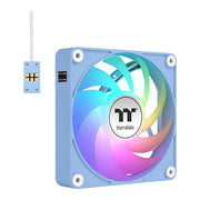Thermaltake CL-F196-PL12BU-A Ventilatore 12 cm 2000 RPM PWM LED ARGB Blu colore Blu