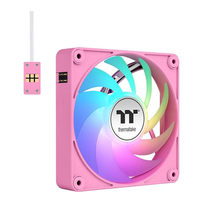 Thermaltake CT140 EX ARGB Sync Ventola per PC 140 mm Rosa
