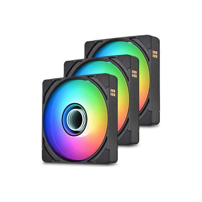 Thermaltake CL-F241-PL12SW-A CT120 EX INFINITY Ventilatore 12 cm 3 pz PWM ARGB Sync 2000 RPM colore Nero
