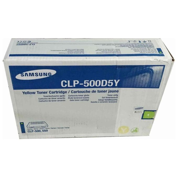 Samsung CLP-500D5Y Cartuccia Toner Originale 5000 pagine colore Giallo
