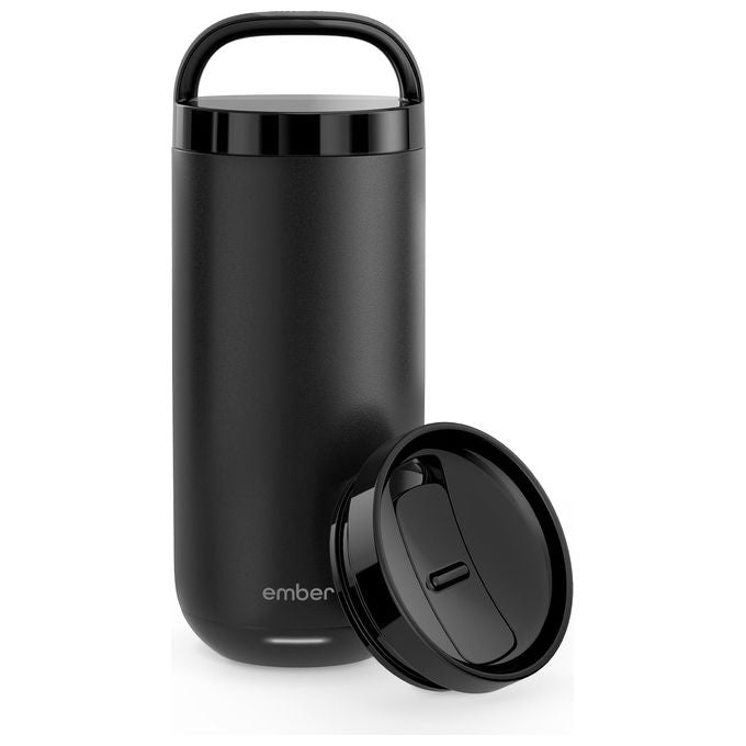Ember CM21XL17EU Tumbler Bicchiere Intelligente 473 ml Controllo Temperatura App IPX7 Batteria 3 h colore Nero