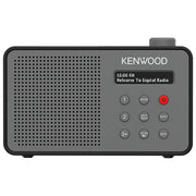 Kenwood CR-M25DAB-H Radio Portatile Digitale con DAB+ FM Bluetooth 5.3 USB Type-C Batteria Integrata 7 h colore Grigio