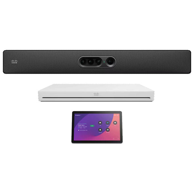 Cisco CS-KIT-EQ-C-K9 Room Kit EQ Sistema di videoconferenza di gruppo 20 MP 5K Ultra HD 60 fps Zoom 5x colore Nero
