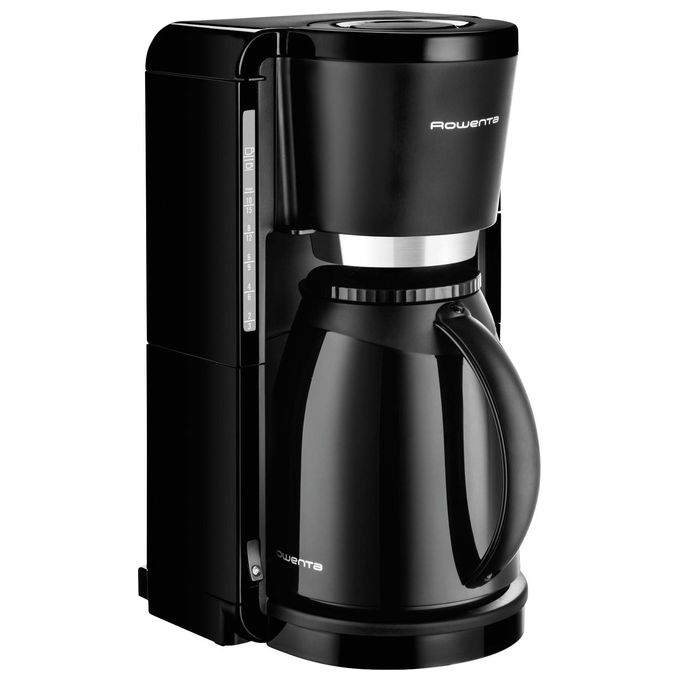 Rowenta CT3808 Adagio Macchina da caffe' a Filtro 1,25 L 12 Tazze 850 W Caraffa Termica Spegnimento Automatico colore Nero