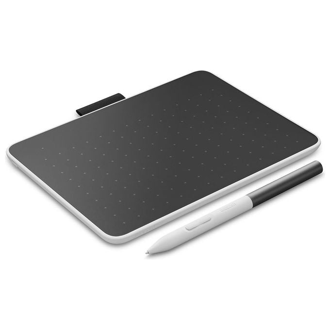 Wacom CTC4110WLW1B One S Tavoletta Grafica Small USB Bluetooth 4096 livelli di pressione 152x95 mm colore Grigio Bianco