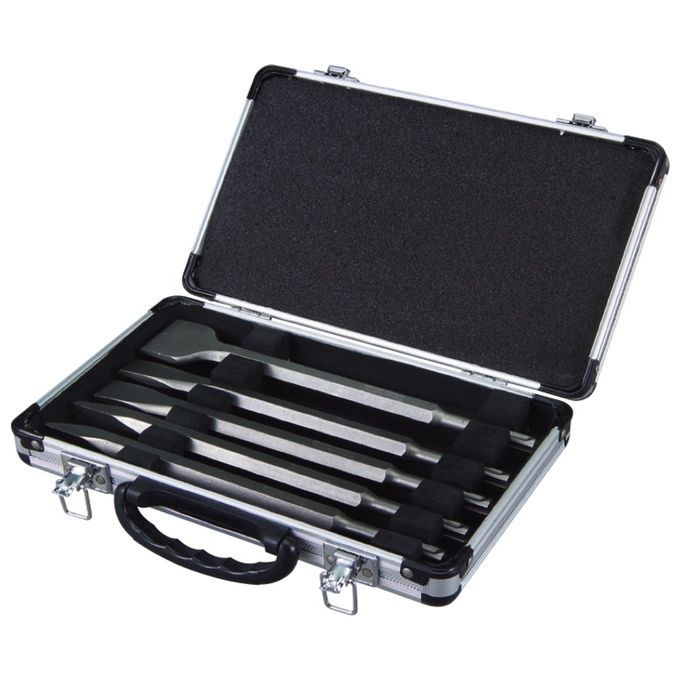 Makita D-42379 Kit Scalpelli SDS-Plus 5 Pezzi 250 mm 20 40 mm colore Nero