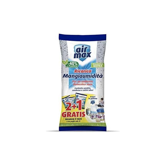 Air Max D0739 Ricariche Sali per Kit Assorbiumidita' 1.35Kg