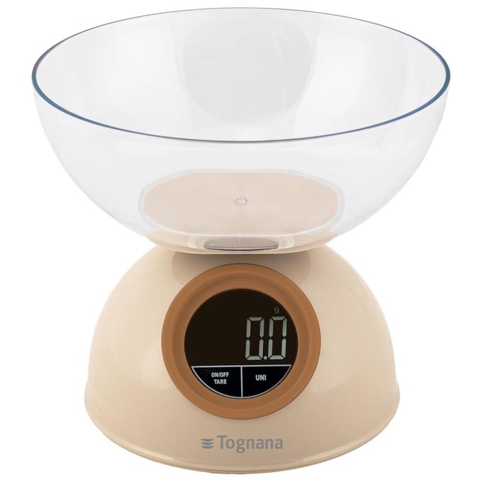 Tognana Bilancia da Cucina Iridea Digital KIT_chen Scale Champagne