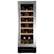 Dunavox DAUF-19.58SS Flow-19 Cantinetta Vino da Incasso 19 Bottiglie 58 L Classe G 39 dB Ripiani Legno Porta UV colore Inox