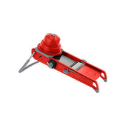 DE BUYER 2015.43 Mandolina Swing Plus Affettatrice per Verdure e Frutta con Regolazione da 0.5 a 10 mm e 3 Tipi di Taglio colore Rosso