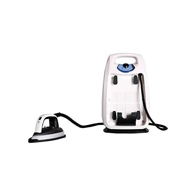 DCG DB8200 Super Professional Ferro da stiro con caldaia a carica continua 2200 W serbatoio 650 ml piastra ceramica vapore regolabile colore Bianco Nero