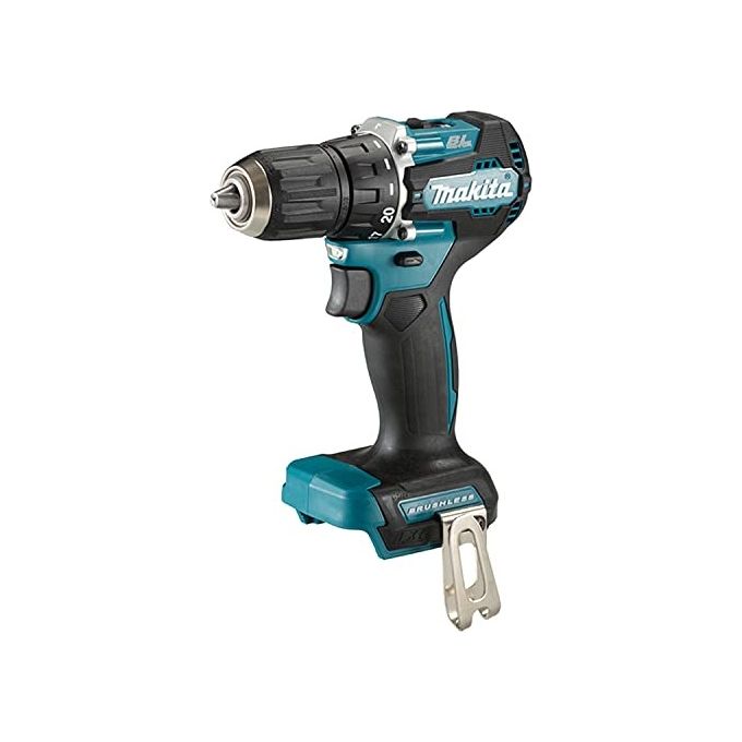 Makita DDF487Z Trapano Avvitatore a Batteria Brushless 18V 40Nm 1700rpm Mandrino Autoserrante Protezione XPT colore Turchese