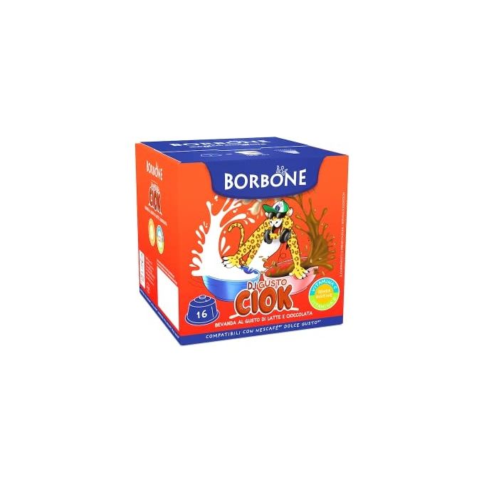 Borbone Capsule Compatibile Dolce Gusto Dj Gusto Ciok 16 Pezzi