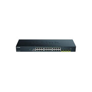 D-Link DGS-1250-28X-E Switch Smart Managed 24 Porte Gigabit 4 Porte 10G SFP+ Layer 3 Montabile Rack colore Nero