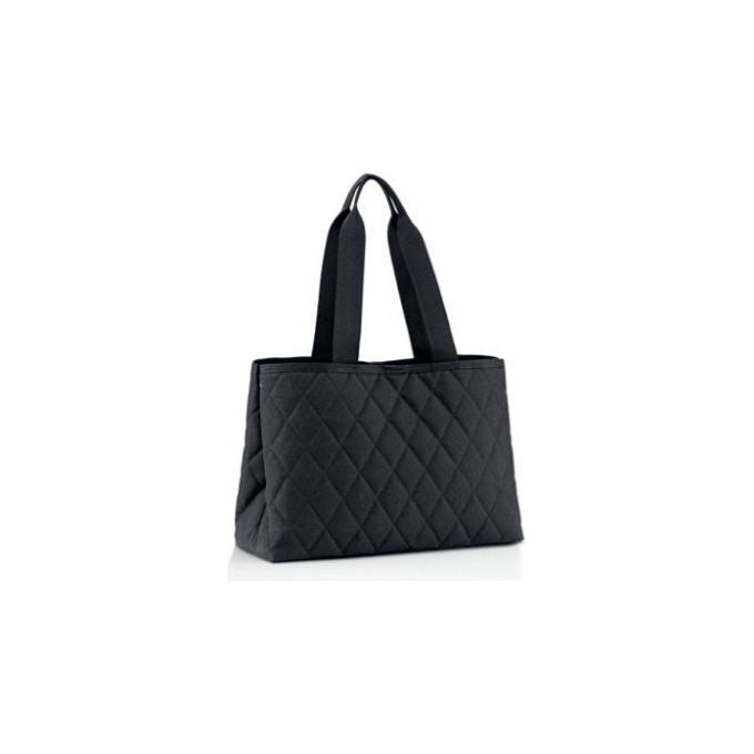Reisenthel DK7059 Classic Shopper L Borsa tote Poliestere riciclato 12 L Nero