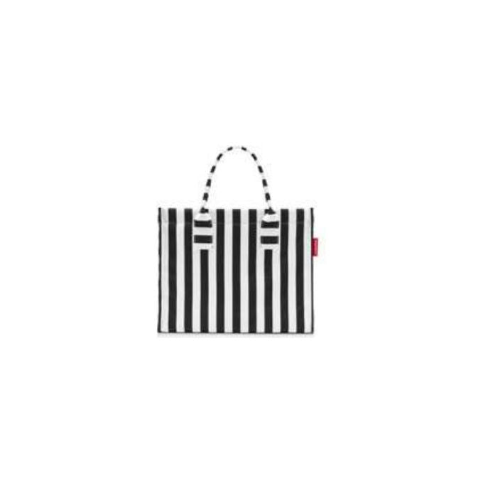 Reisenthel DN7086 daily shopper Borsa tote 14 L Poliestere colore Nero Bianco