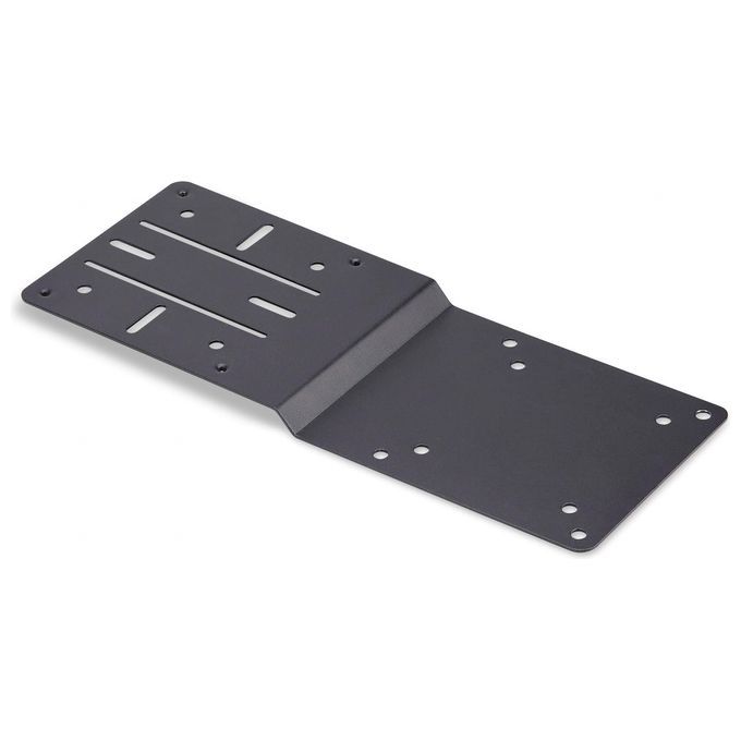 StarTech staffa di montaggio vesa per monitor, compatibile 75x75 e 100x100, per Intel NUC, thin client e docking station laptop, nera