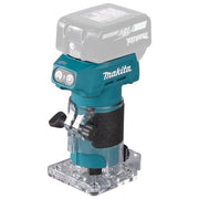 Makita DRT52Z Fresatrice a Batteria 18V Brushless 30000 min⁻¹ 580 W 6 mm LED colore Nero