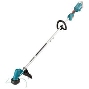 Makita DUR192LZ Decespugliatore Tagliabordi a Batteria 18V Motore Brushless Larghezza Taglio 30 cm colore Nero Blu