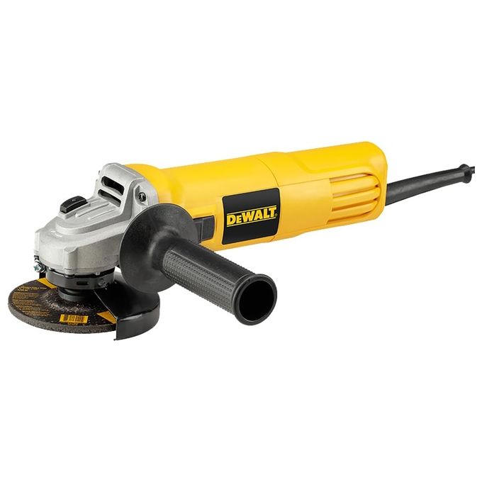 DEWALT DEWDWE4117 DWE4117-QS Smerigliatrice Angolare 950 W 12000 giri-min Diametro Disco 125 mm con Avvio Graduale e Protezione da Riavvio colore Nero Giallo