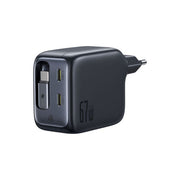 Baseus E0121E00 EnerCore Caricabatterie da muro 67W con 3 porte USB-C e cavo retrattile integrato 0,8 m colore Nero